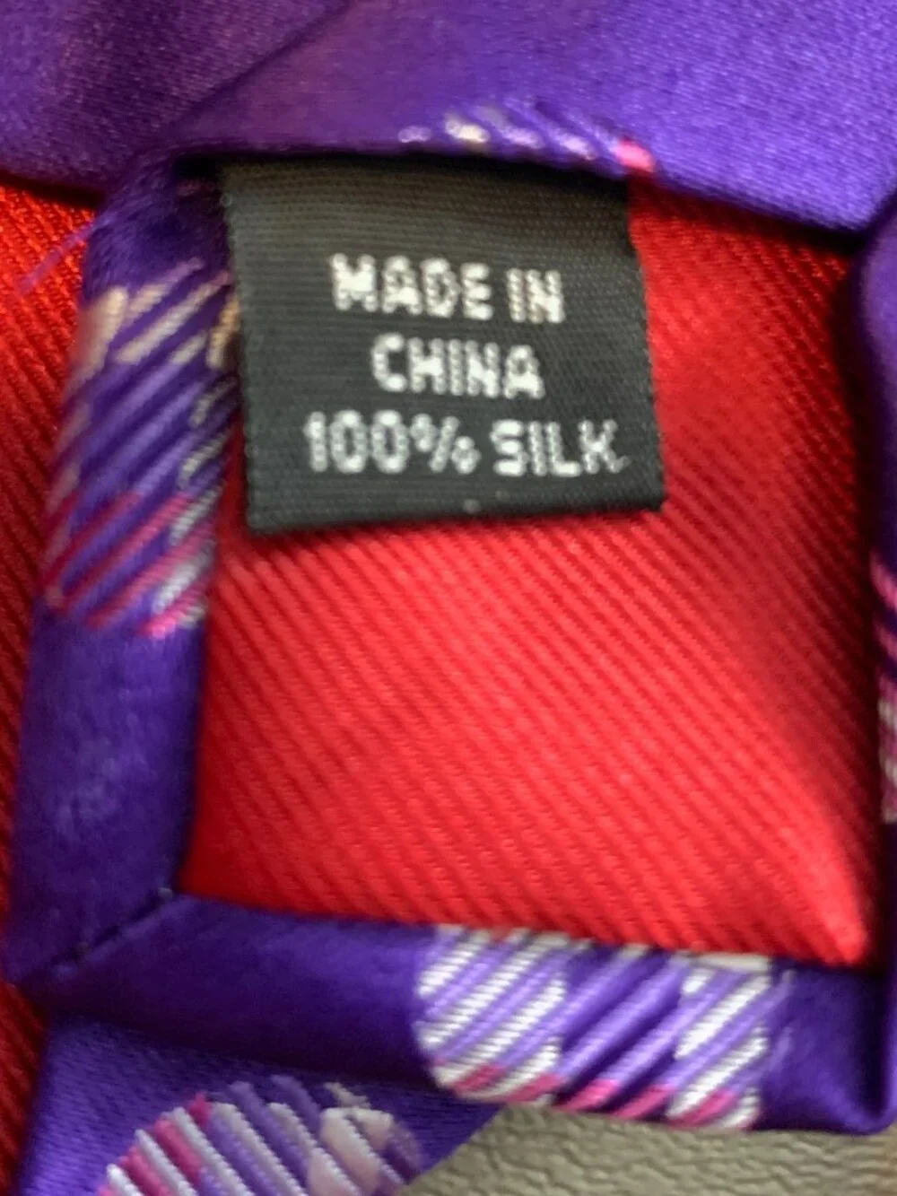 Nick Cannon Men's 3'' 100% Silk Dot Pattern Long 61'' Neck Tie, Purple, One Size